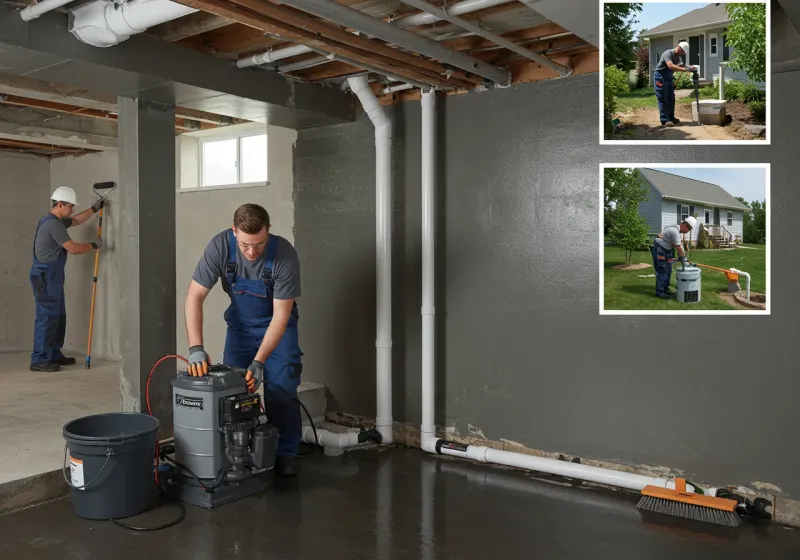 Basement Waterproofing and Flood Prevention process in David City, NE